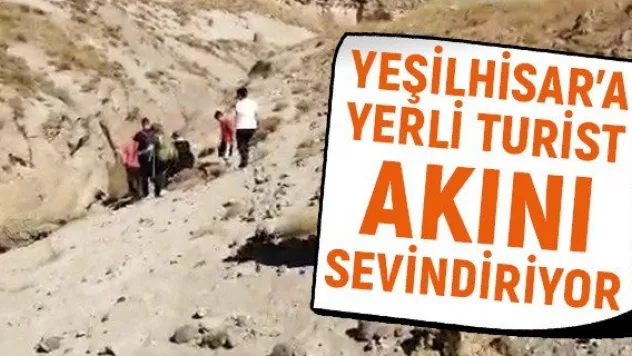 Yeşilhisar'a yerli turist akını sevindiriyor