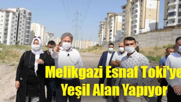 Esnaf Toki'ye Yeşil Alan Müjdesi