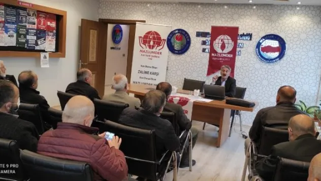 MAZLUMDER İNSAN HAKLARI OKULU DEVAM EDİYOR