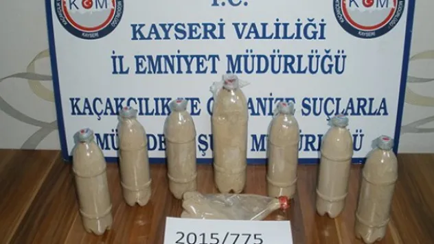 5 kilo 850 gram eroin ele geçirildi