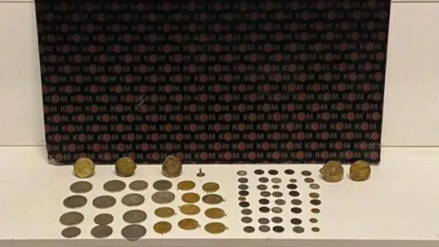 70 parça tarihi eserle yakalandılar