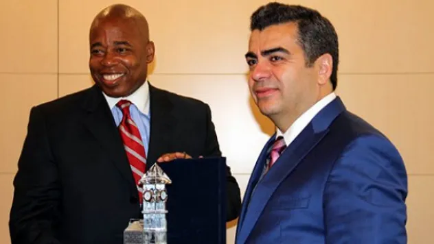 Abd Brooklyn Belediye Başkanı Vali Düzgün'ü ziyaret etti