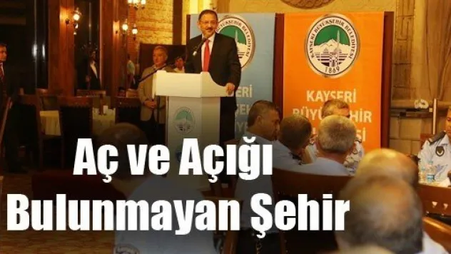 Aç ve Açığı Bulunmayan Şehir