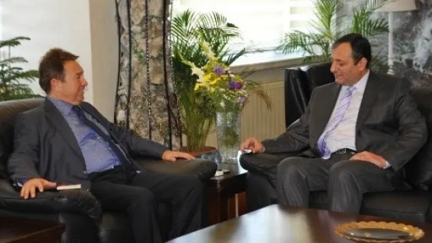 Agü Rektörü Sabuncuoğlu'ndan Emniyet Müdürü Kulular Ve Basın Kuruluşlarına Ziyaret 