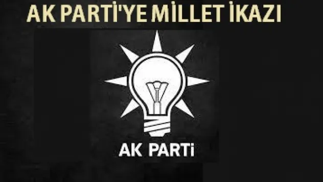 Ak Parti'ye Millet İkazı