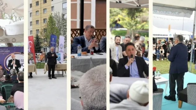 Ak Partili Belediye Başkanları vatandaşla Buluştu