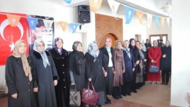 AK Parti Kadın Kolları İlçe Kongreleri Başladı