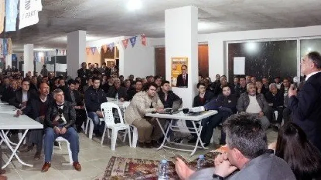 Ak Parti Yahyalı Belediye Başkan Adayı Esat Öztürk Seçim Çalışmalarını Sürdürdü 