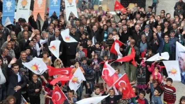 Ak Parti Yahyalı Belediye Başkan Adayı Esat Öztürk'e Köylerden Tam Destek 