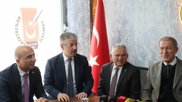 Akar ve Büyükkılıç'tan gazetecilere '10 Ocak' ziyareti