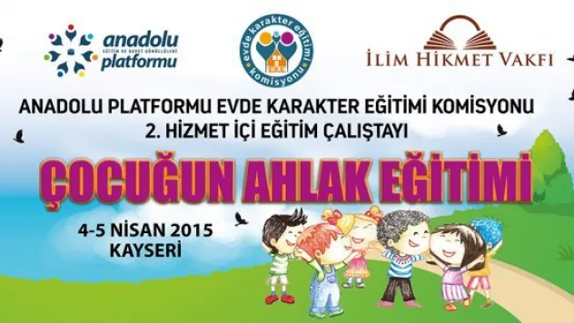 'Çocuk ve Ahlak' konulu seminer