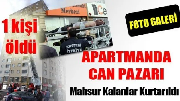 Apartmanda Can Pazarı: 1 Ölü