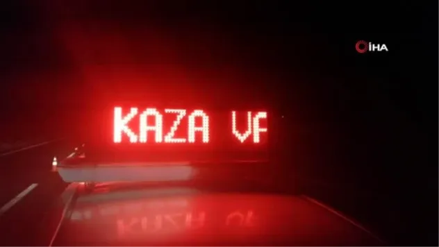 Araç TIR'a çarptı: 1 ölü