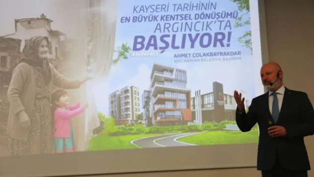 'Argıncık, Kayseri'ye örnek bir dönüşüm modeli olacak'