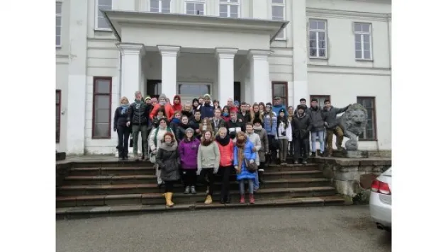 Arif Molu Mesleki ve Teknik Anadolu Lisesi'nden 7 kişi Litvanya'ya gitti