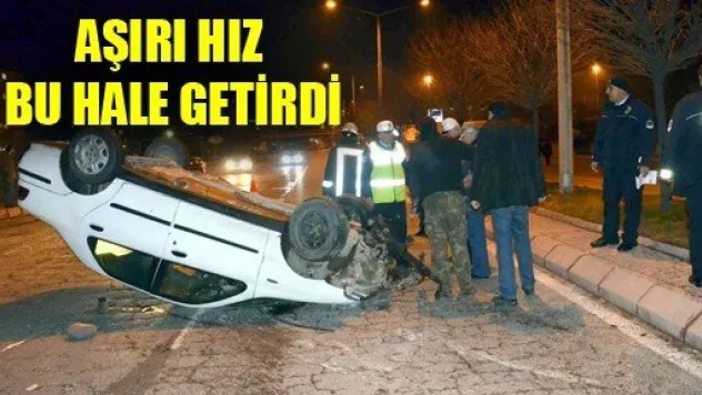 Aşırı Sürat Hastanede Son Buldu