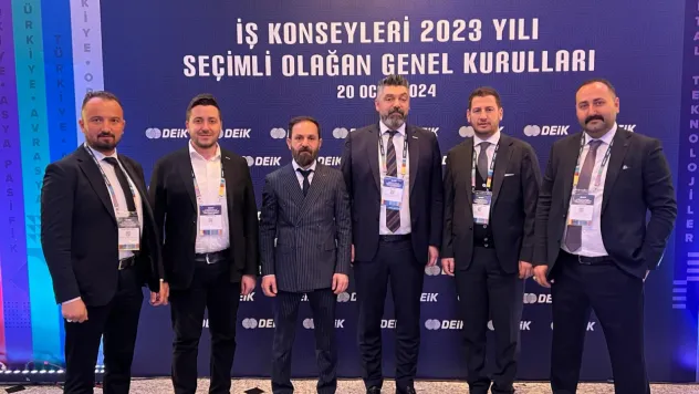 ASKON Kayseri, DEİK'te 10 İş Konseyi üyeliği aldı