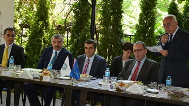 Avrupa Birliği Yüksek Temsilciliği Kabine Şefi Stefano Manservısı Kayseri'de