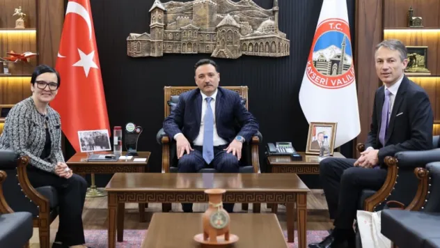 Avusturya Büyükelçisi Gabriele Juen'den Vali Çiçek'e Ziyaret