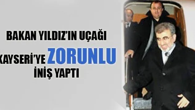 Bağdat Bakan Yıldız'ın uçağına iniş izni vermedi