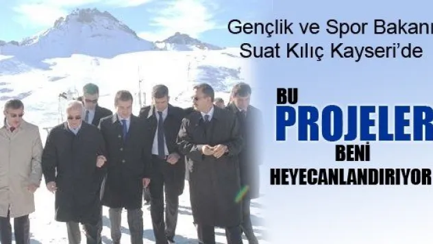 Bakan Kılıç, Kayseri'ye Geldi