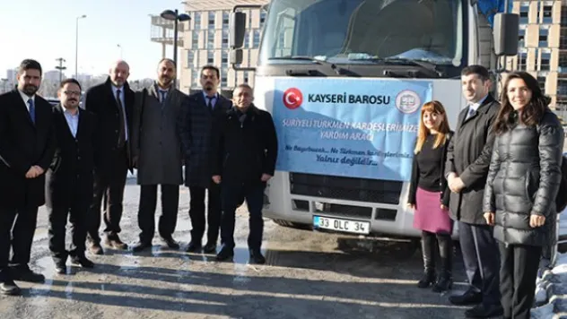 Baro'dan türkmenlere yardım eli