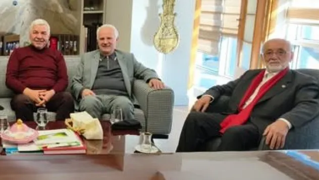 Başkan Ahmet Taş'tan B.Şehir eski Başkanı Çelik'e anlamlı ziyaret