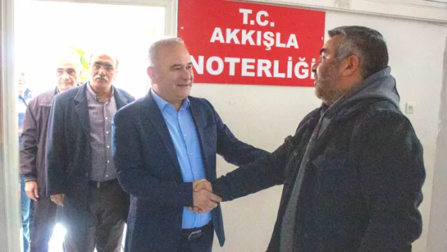 Başkan Aslan'dan İlçedeki kurumlara ziyaret