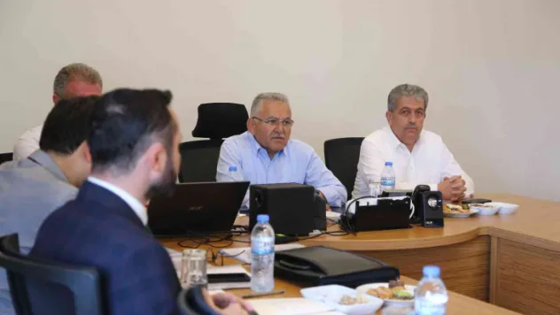 Başkan Büyükkılıç'a 'Ulaşım' sunumu