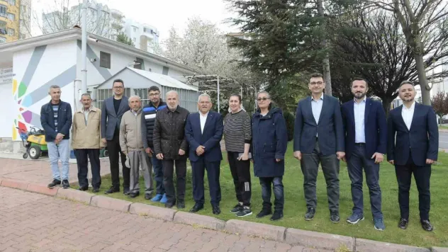 Başkan Büyükkılıç'a Beyazşehir mahalle sakinlerinde sıcak ve samimi ilgi