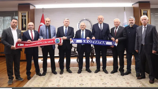 Başkan Büyükkılıç'a ziyaret trafiği: Birlik beraberlik vurgusu