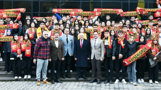 Başkan Büyükkılıç, Fevzi Çakmak Lisesi'ne Konuk Oldu