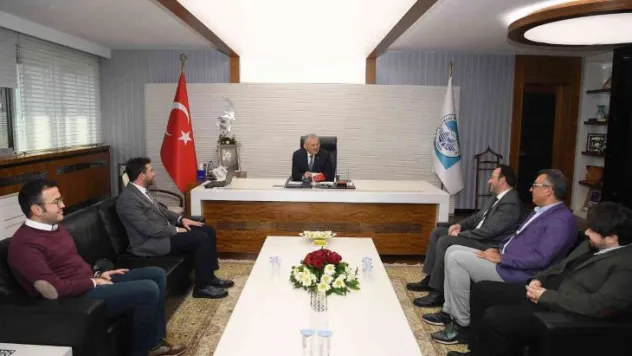 Başkan Büyükkılıç, MÜSİAD yönetimini kabul etti