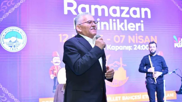 Başkan Büyükkılıç Ramazan Etkinlikleri'ne katıldı