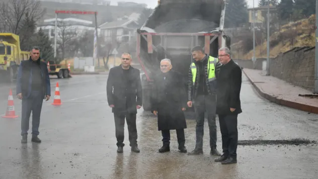 Başkan Büyükkılıç, Talas'taki altyapı ve üstyapı çalışmalarını inceledi