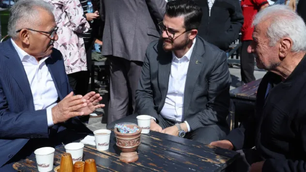 Başkan Büyükkılıç'tan Hunat Esnafına Ziyaret