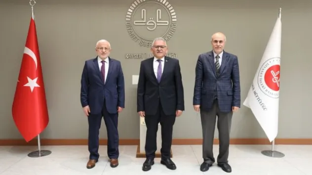 Başkan Büyükkılıç'tan İl Müftüsü Akkuş'a ziyaret