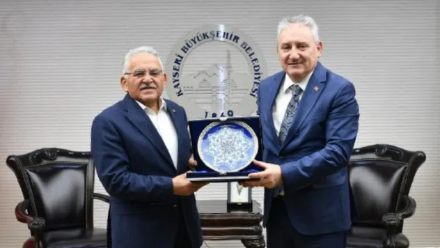 Başkan Büyükkılıç, Tarım Reformu Genel Müdürü Yıldız'ı Ağırladı