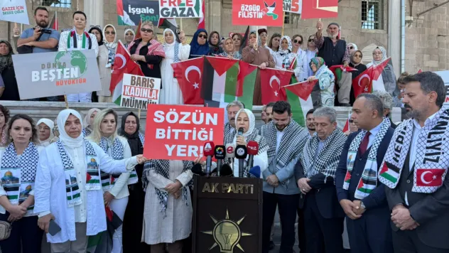 Ak Parti Kadın Kolları Başkanı Koşar, 'Barış kadınla mümkündür'