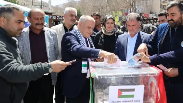 Başkan Öztürk'ten Gazze'ye Yardım Kermesine Destek