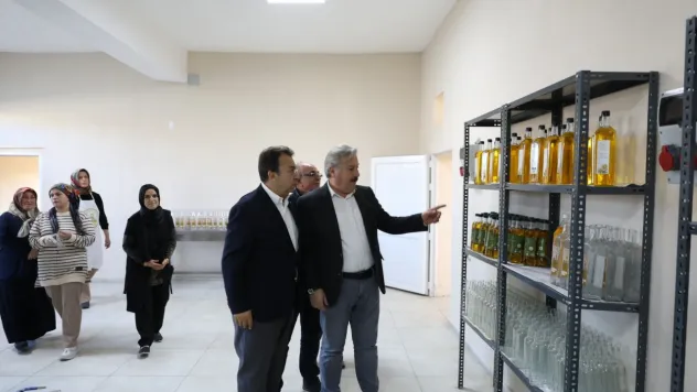 Başkan Palancıoğlu Ağırnas Mimarsinan Kadın Kooperatifi'ni ziyaret etti