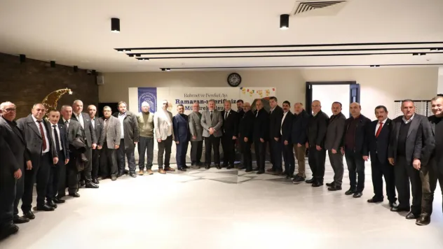 Başkan Palancıoğlu, Muhtarlarla iftarda bir araya geldi