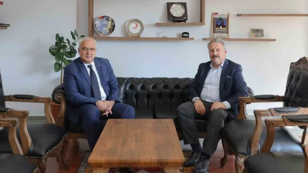 Başkan Palancıoğlu'ndan yeni Kaymakam Arısoy'a hayırlı olsun ziyareti