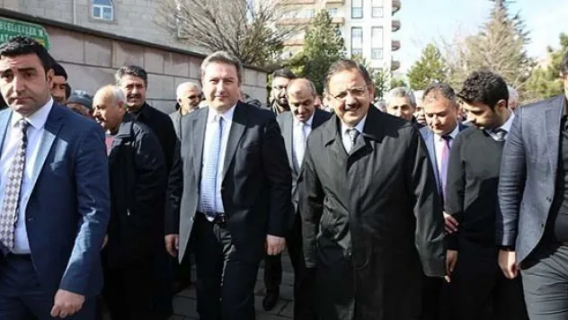 Başkan Özhaseki Talas'ı ziyaret etti