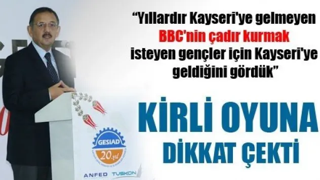 Başkan Özhaseki'den Gezi Parkı Yorumu