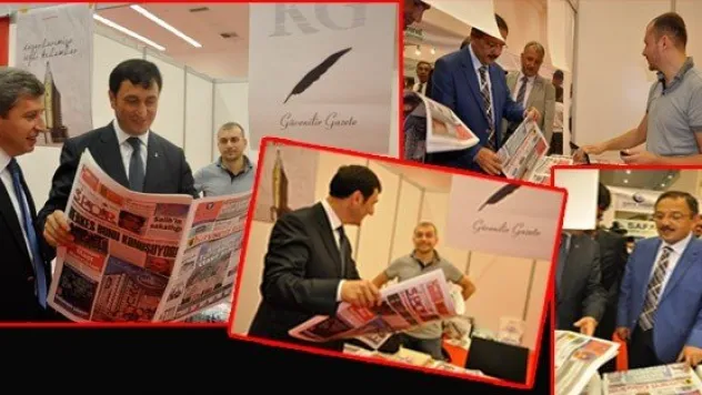 BAŞKAN ÖZHASEKİ'DEN STANDIMIZA ZİYARET