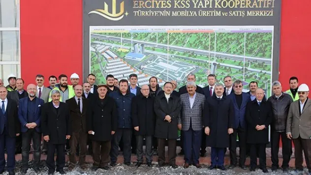 Başkanlar Türkiye'nin mobilya üssünde