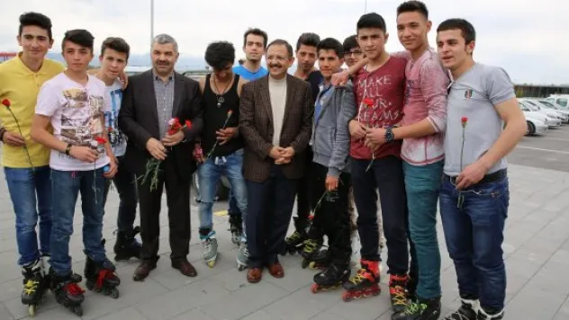 Başkanlara sevgi seli