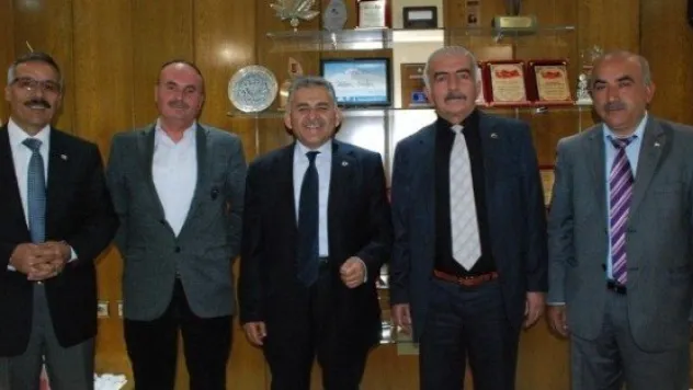 Bel-sin Muhtarlarının Teşekkür Ziyareti 