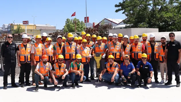 Belediye ekibine afetlere Karşı Müdahale Eğitimi